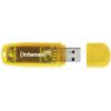 Intenso Rainbow Line USB flash disk 64 GB oranžová (transparentní) 3502490 USB 2.0