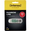 Intenso Rainbow Line USB flash disk 32 GB transparentní 3502480 USB 2.0