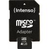 Intenso 4 GB Micro SDHC-Card paměťová karta microSDHC 4 GB Class 4 vč. SD adaptéru