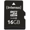 Intenso High Performance paměťová karta microSDHC 16 GB Class 10 vč. SD adaptéru