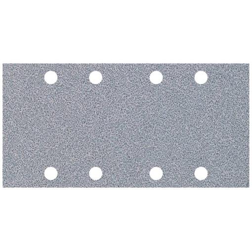 Wolfcraft 1124000 brusný papír na suchý zip, s otvory Zrnitost 180 (d x š) 185 mm x 93 mm 10 ks