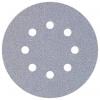 Wolfcraft 1152000 brusné papíry pro excentrické brusky na suchý zip, s otvory Zrnitost 80 (Ø) 125 mm 5 ks