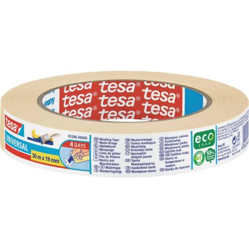 tesa UNIVERSAL 05286-00000-03 krepová lepicí páska béžová (d x š) 50 m x 19 mm 1 ks