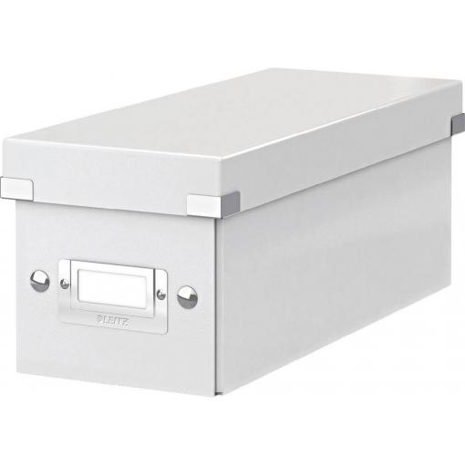 Leitz box na CD 30 CD Laminovaná tvrdá lepenka bílá 1 ks (š x v x h) 14.3 x 13.6 x 35.2 cm 6041-00-01