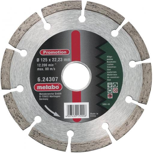 Metabo 624307000 diamantový řezný kotouč Průměr 125 mm 1 ks