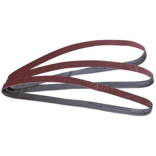 Wolfcraft 1724000 brusný pás Zrnitost 40 (d x š) 457 mm x 13 mm 3 ks