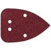 Wolfcraft 1763000 univerzální brusný papír na suchý zip, s otvory Zrnitost 120 (d x š) 136 mm x 96 mm 10 ks