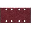 Wolfcraft 1767000 brusný papír na suchý zip, s otvory Zrnitost 80 (d x š) 185 mm x 93 mm 10 ks