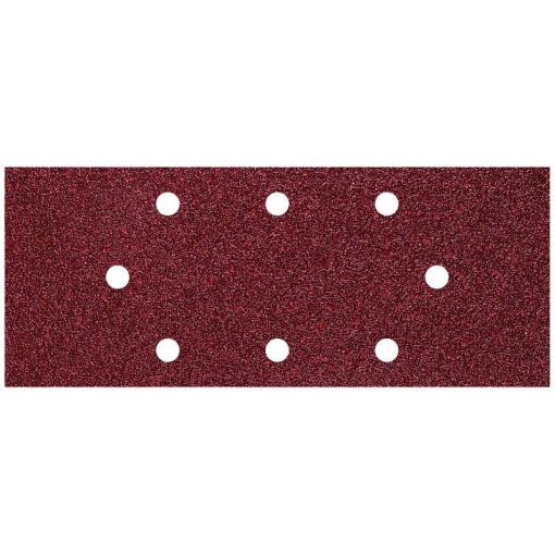Wolfcraft 1971000 brusný papír s otvory Zrnitost 40 (d x š) 230 mm x 93 mm 5 ks