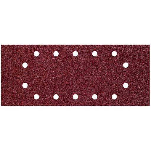 Wolfcraft 1982000 brusný papír s otvory Zrnitost 80 (d x š) 280 mm x 115 mm 5 ks