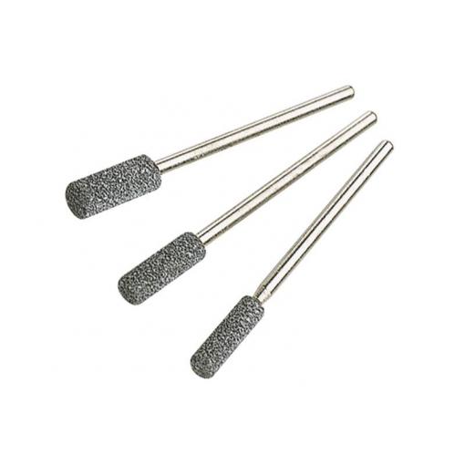 Wolfcraft 2175000 Sada brusných stopkových kotoučů Ø dříku 2.35 mm 3 ks