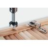 Wolfcraft 3317000 Foersterův vrták, čelní fréza 25 mm Celková délka 90 mm válcová stopka 1 ks