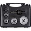 Wolfcraft 3498000 sada děrovacích pil 7dílná 20 mm, 29 mm, 35 mm, 51 mm, 68 mm 1 sada