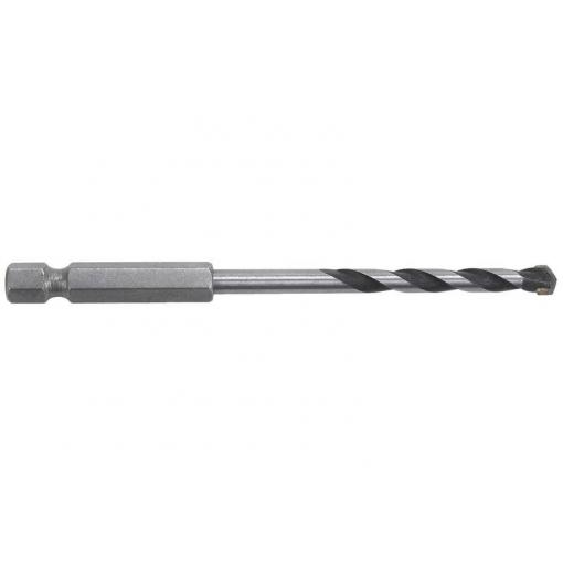 Wolfcraft 7267000 tvrdý kov spirálový vrták na kámen 6 mm Celková délka 110 mm válcová stopka 1 ks