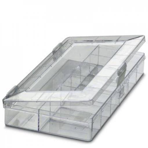 Phoenix Contact SORTI 2/12 krabička na malé součástky (d x š x v) 210 x 105 x 36 mm přihrádek: 12 pevné rozčlenění #####Dose Obsah 1 ks