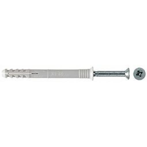 Fischer 50356 N 8 x 60/20 S hřebíková hmoždinka 60 mm 8 mm 50 ks