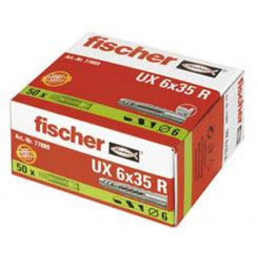 Fischer 77889 UX 6 x 35 R univerzální hmoždinka 35 mm 6 mm 50 ks
