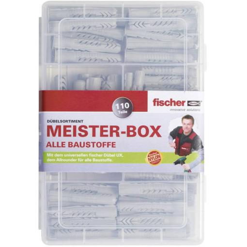 Fischer Meister-Box UX/UX R Box s výběrem hmoždinek 513893 110 díly
