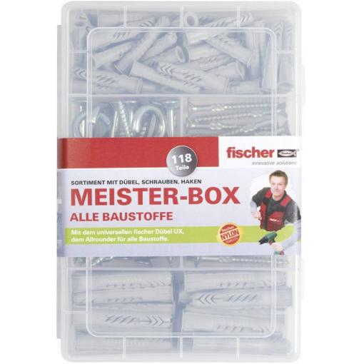 Fischer 513894 souprava hmoždinek 118 díly