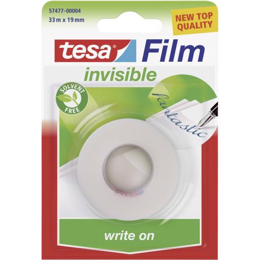 tesa 57477-00004-03 tesafilm Invisible transparentní (d x š) 33 m x 19 mm 1 ks