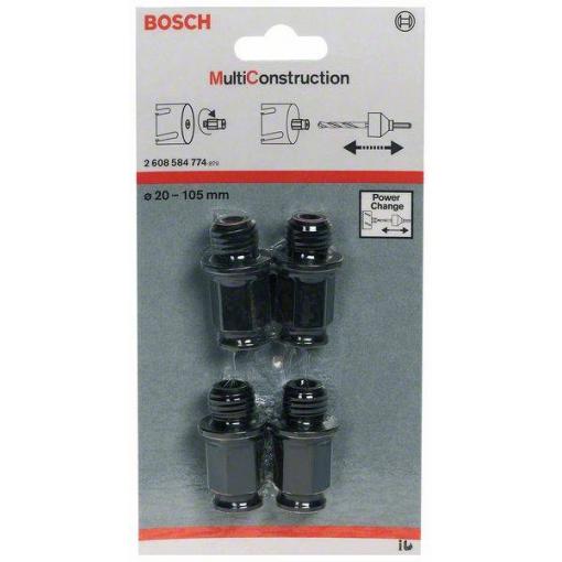Bosch Accessories 2608584774 4dílná sada adaptérů - - 4 ks