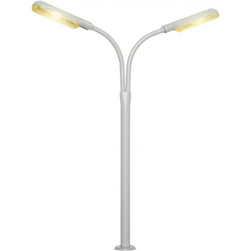 Viessmann Modelltechnik H0 pouliční lampa dvojité hotový model 6096 1 ks