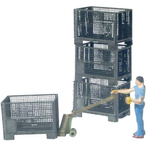 MBZ 80193 Mřížové boxy H0 lasercut montážní sada