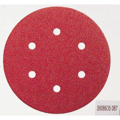 Bosch Accessories 2608607247 sada brusného papíru pro excentrické brusky na suchý zip, s otvory Zrnitost 60, 120, 240 (Ø) 150 mm 1 sada