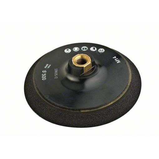 Bosch Accessories 2608612027 Opěrný talíř M 14, Ø 150 mm, se suchým zipem - M 14, Ø 150 mm Průměr 150 mm