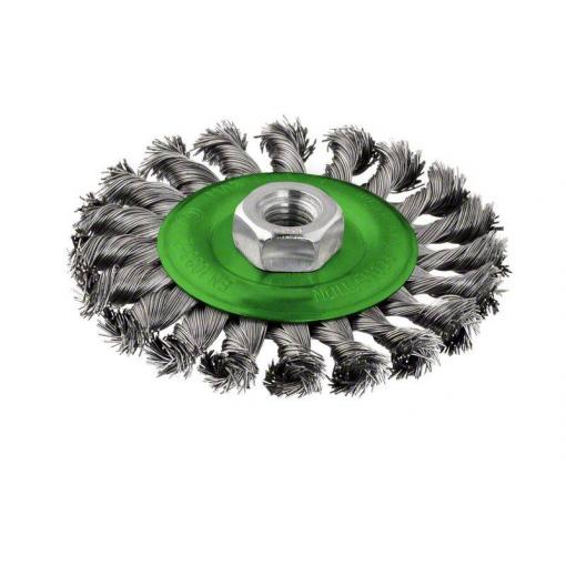Bosch Accessories Kotoučový kartáč, nerezový - 115 mm, 0,5 mm, M14 2608622106 2608622106 1 ks
