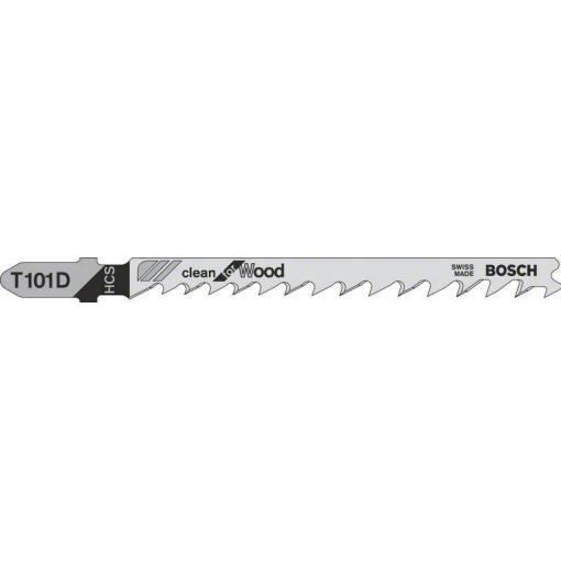 Bosch Accessories 2608637877 Pilový plátek do kmitací pily T 101 D - Clean for Wood 100 ks