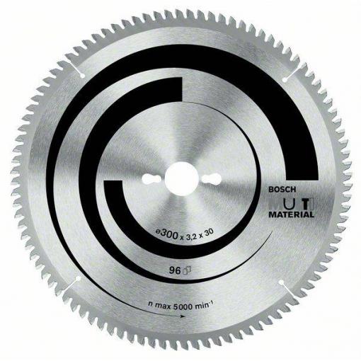 Bosch Accessories Multi Material 2608640516 tvrdokovový pilový kotouč 250 x 30 x 3.2 mm Počet zubů (na palec): 80 1 ks