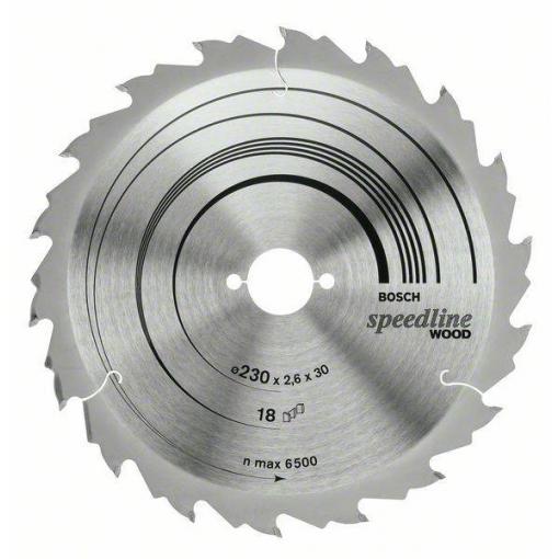 Bosch Accessories Standard for Wood Speed 2608640787 tvrdokovový pilový kotouč 160 x 20 x 2.4 mm Počet zubů (na palec): 18 1 ks
