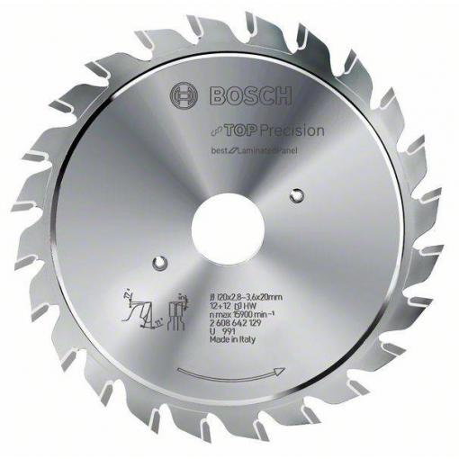 Bosch Accessories Top Precision 2608642131 předřezávací pilový kotouč 125 x 20 x 3.6 mm Počet zubů (na palec): 12 1 ks
