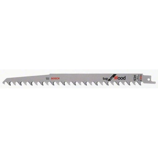 Bosch Accessories 2608650681 Sada pilových listů pro pilu ocasku S 1542 K, Top for Wood, 2 ks Délka řezacího listu 240 mm 2 ks