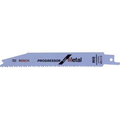 Bosch Accessories 2608654402 Pilový plátek do pily ocasky S 123 XF - Progressor for Metal 5 ks