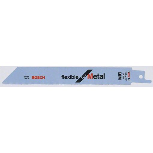 Bosch Accessories 2608656013 Pilový plátek do pily ocasky S 922 AF - Flexible for Metal 5 ks