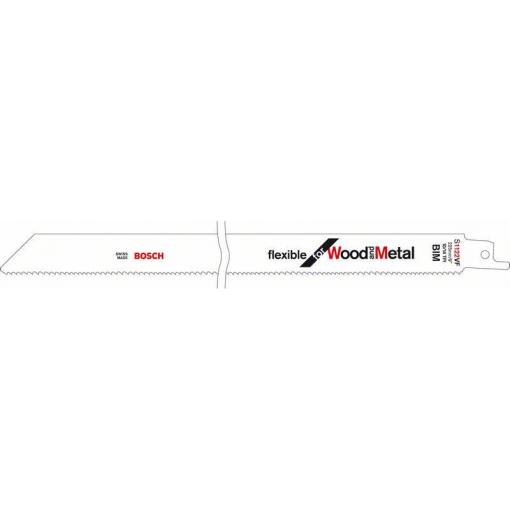 Bosch Accessories 2608656022 Pilový plátek do pily ocasky S 1222 VF - Flexible for Wood and Metal Délka řezacího listu 300 mm 5 ks