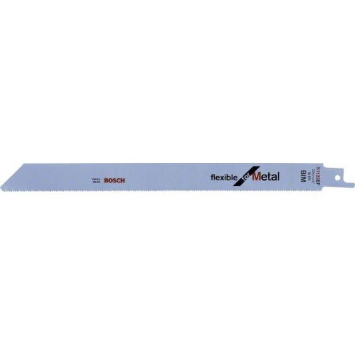 Bosch Accessories 2608657553 Pilový plátek do pily ocasky S 1122 EF - Flexible for Metal 25 ks