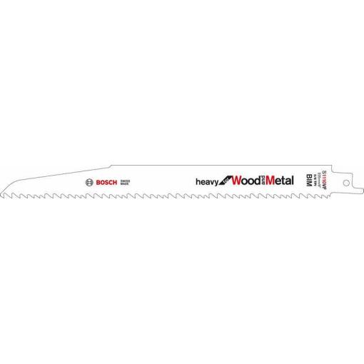 Bosch Accessories 2608657611 Pilový plátek do pily ocasky S 1110 VF - Heavy for Wood and Metal Délka řezacího listu 225 mm 25 ks