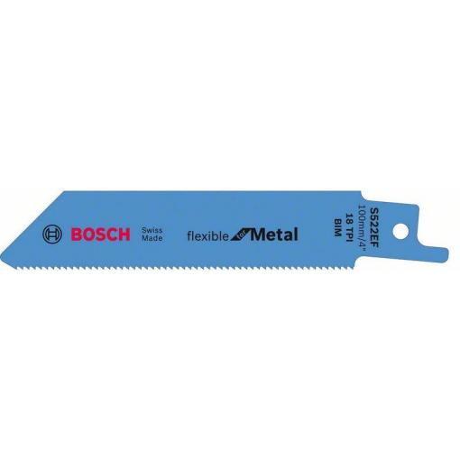 Bosch Accessories 2608657721 Pilový plátek do pily ocasky S 522 EF - Flexible for Metal 2 ks
