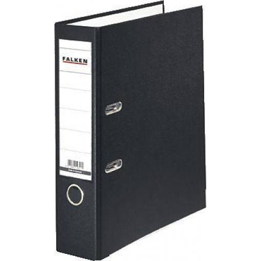Falken pořadač PP-Color DIN A4 Šířka hřbetu: 80 mm černá 2 třmeny 9984089
