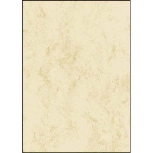 Sigel DP181 DP181 okrasný papír mramor A4 90 g/m² béžová 25 listů