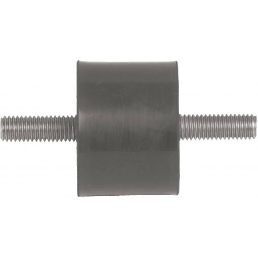 PB Fastener 100730 závitový tlumič vibrací Vnější závit M6 Výška 25 mm 1 ks