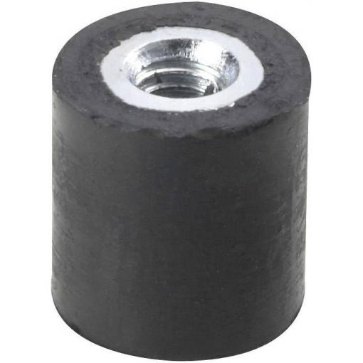 PB Fastener 110540 závitový tlumič vibrací Vnitřní závit M4 Výška 10 mm 1 ks