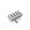 přístrojová svorka Tuhost (příčný řez): 0.5-1.5 mm² Pólů: 5 WAGO 294-5415 250 ks bílá