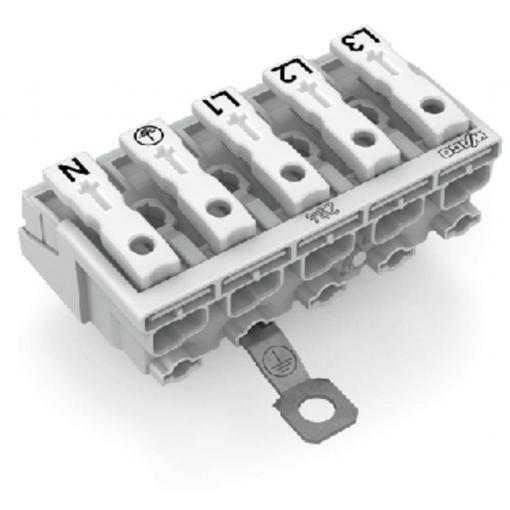 přístrojová svorka Tuhost (příčný řez): 0.5-1.5 mm² Pólů: 5 WAGO 294-5415 250 ks bílá