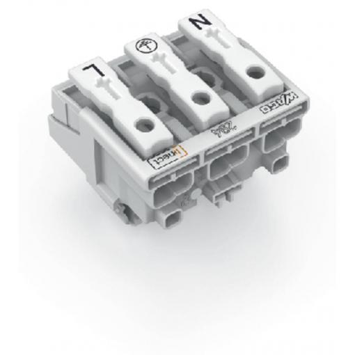 přístrojová svorka Tuhost (příčný řez): 0.5-2.5 mm² Pólů: 3 WAGO 294-8013 500 ks bílá