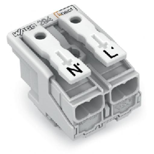 přístrojová svorka Tuhost (příčný řez): 0.5-2.5 mm² Pólů: 2 WAGO 294-8022 1000 ks bílá