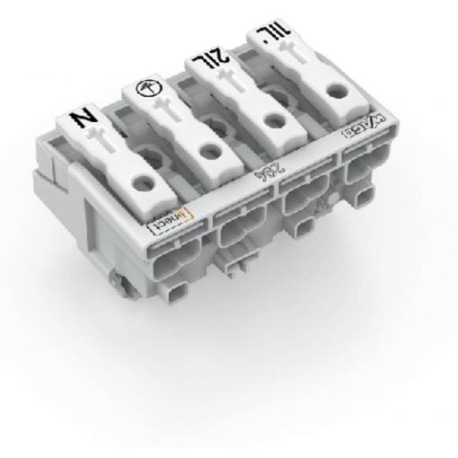 přístrojová svorka Tuhost (příčný řez): 0.5-2.5 mm² Pólů: 4 WAGO 294-8024 500 ks bílá